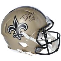 DREW BREES AUTOGRAPHED SPEED PRO HELMET 202//202